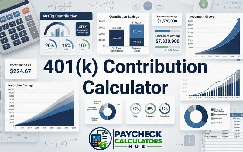 401(k) Contribution Calculator