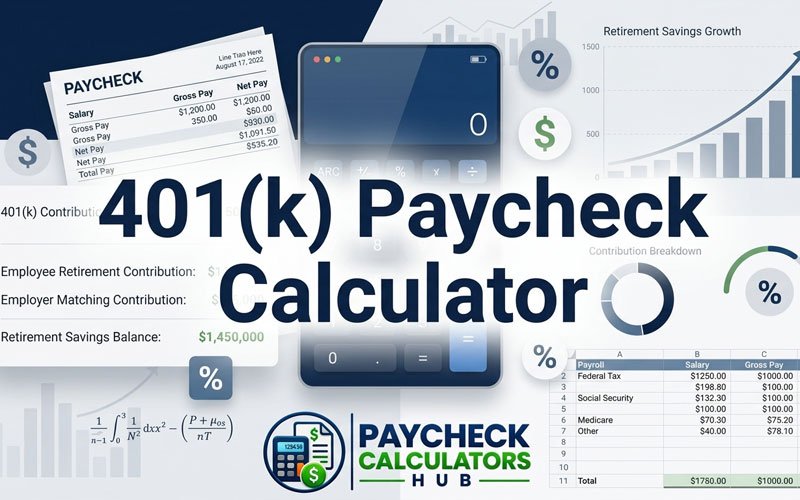 401(k) Paycheck Calculator