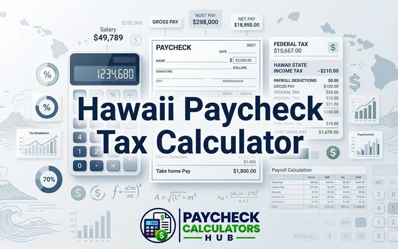 Hawaii Paycheck Tax Calculator