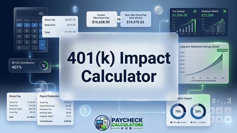 401(k) Impact Calculator