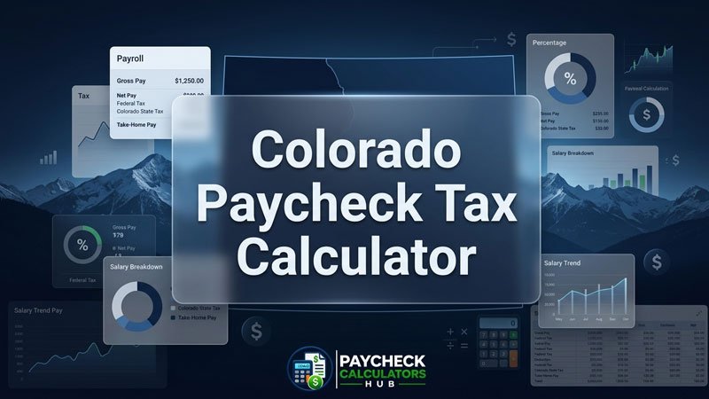 Colorado Paycheck Tax Calculator